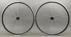 Mach1 Road Runner Black Road Bike Wheelset Shimano Tiagra Hubs 8 9 10 11 Speed