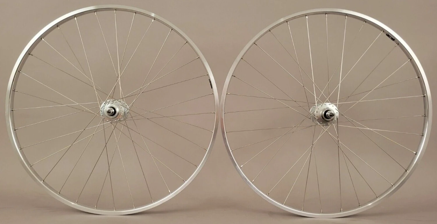 H Plus Son H + PLUS SON TB14 Silver MICHE Track Hubs Fixed Gear Wheels Wheelset FX/FX 32H 1 H Plus Son H + PLUS SON TB14 Silver MICHE Track Hubs Fixed Gear Wheels Wheelset FX/FX 32H