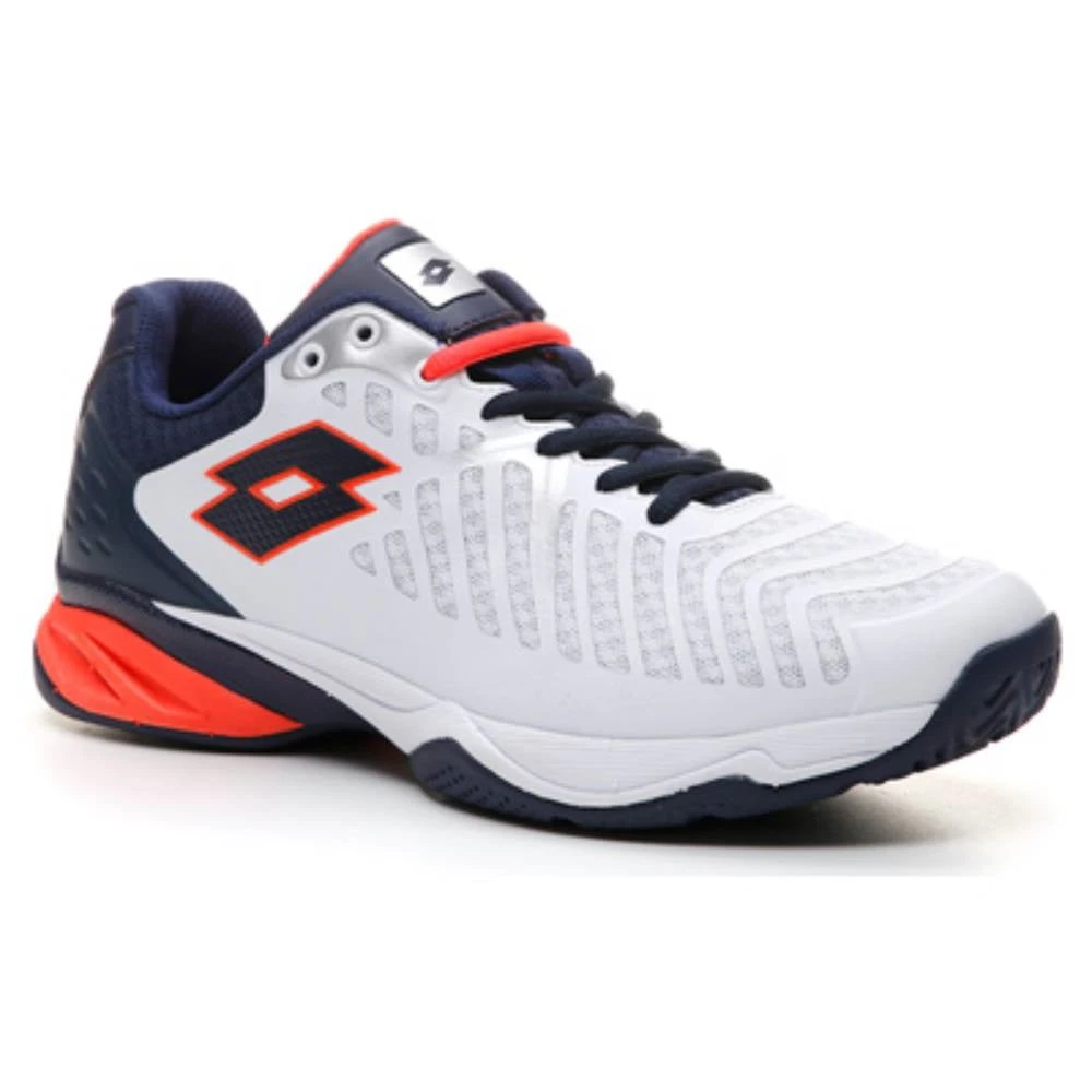 Lotto Space 400 All Court Men's Tennis Shoe (White/Navy) 1 Lotto Space 400 All Court Men's Tennis Shoe (White/Navy)