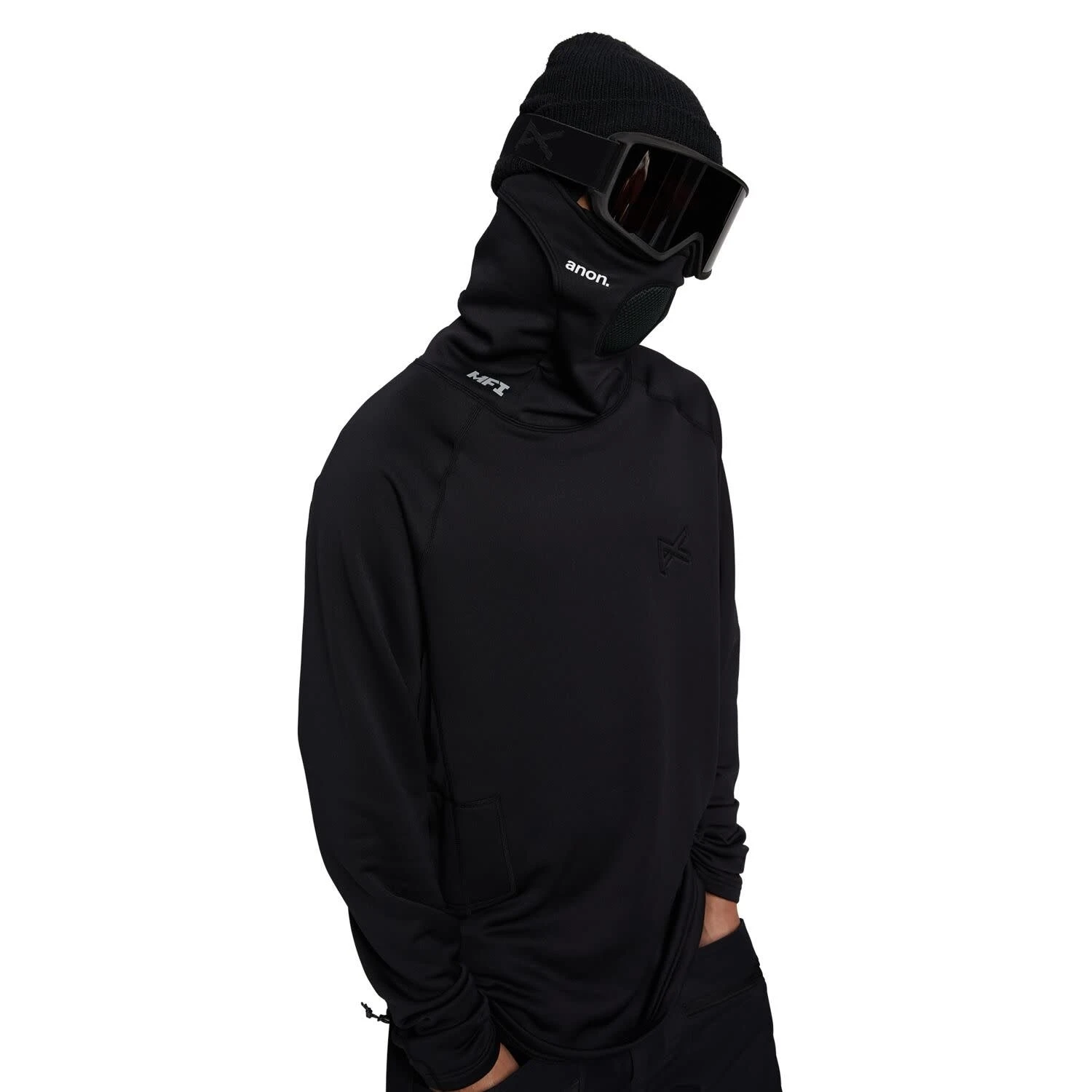 Anon MFI Powder Dry Long Sleeve Balaclava 2023 - Men's 1 Anon MFI Powder Dry Long Sleeve Balaclava 2023 - Men's