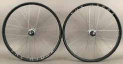 H Plus Son Hydra Track Fixed Gear Bike Wheelset Dura Ace 7600 High Flange Hubs