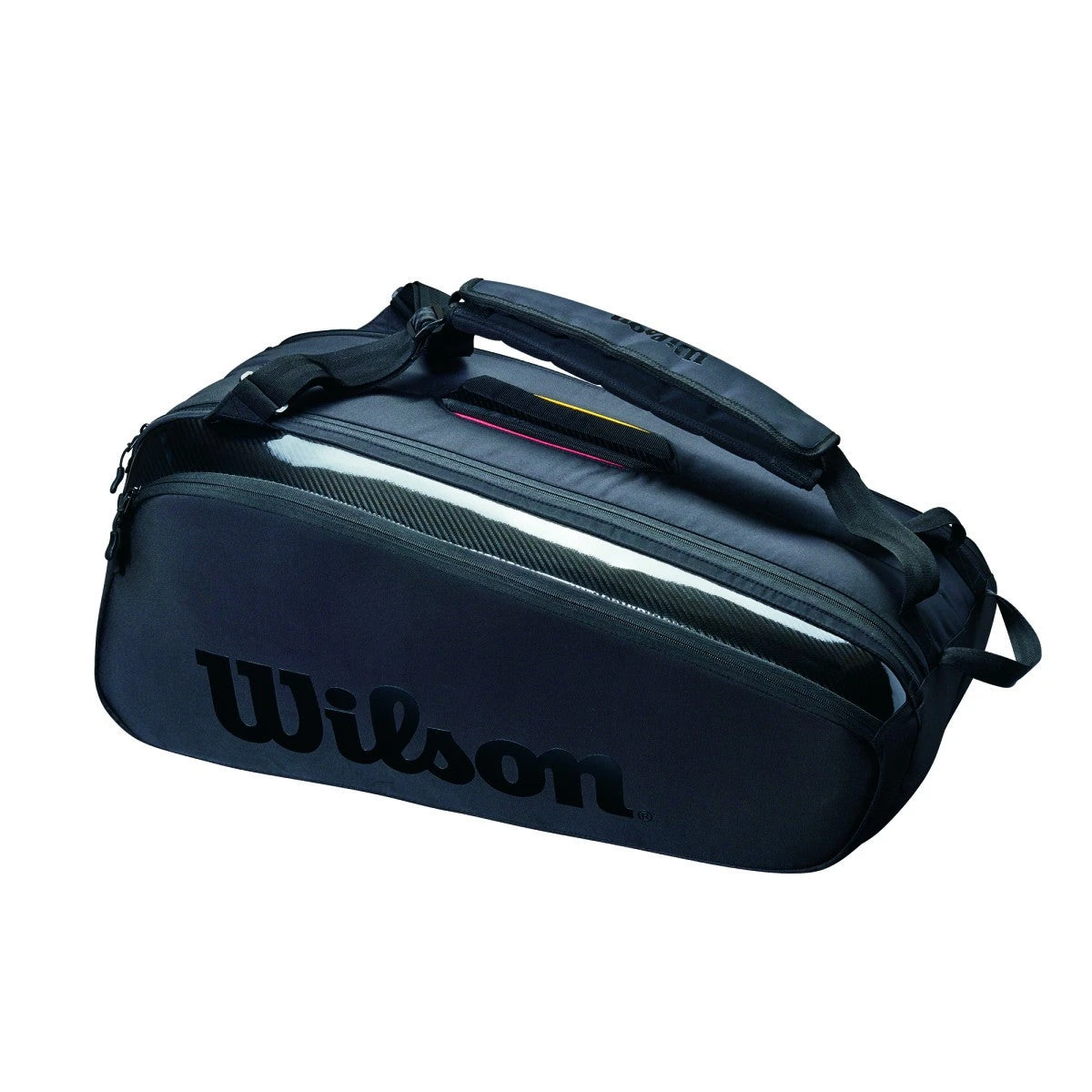 Wilson Pro Staff V13 Super Tour 9 Pack Racquet Bag (Black) 2 Wilson Pro Staff V13 Super Tour 9 Pack Racquet Bag (Black) - Image 2