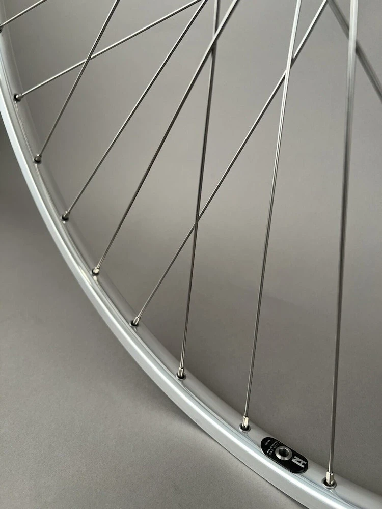 H Plus Son H + PLUS SON TB14 Silver MICHE Track Hubs Fixed Gear Wheels Wheelset FX/FX 32H 4 H Plus Son H + PLUS SON TB14 Silver MICHE Track Hubs Fixed Gear Wheels Wheelset FX/FX 32H - Image 4