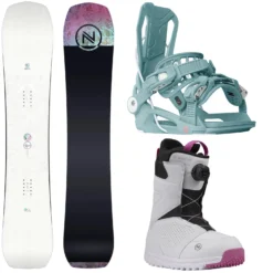 Nidecker Venus 2023 + Flow Mayon 2023 + Nidecker Cascade W - Women's Package