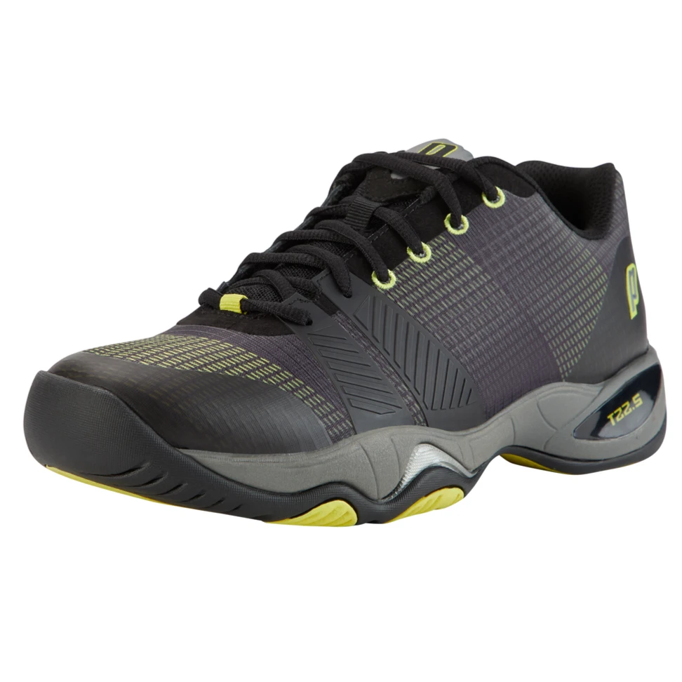 Prince T22.5 Men's Tennis Shoe (Black/Yellow) 1 Prince T22.5 Men's Tennis Shoe (Black/Yellow)