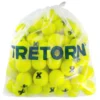 Tretorn Micro-X Pressureless Yellow Tennis Balls - 72 Ball Bag