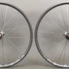 H Plus Son H + Plus Son Hydra Grey Rims Track Fixed Gear Bike Wheelset Phil Wood Hubs 32h