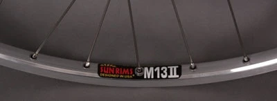 Sun Rims Sun M13 Silver Track Bike Fixed Gear Singlespeed Wheels Wheelset 36h DT Spokes 4 Sun Rims Sun M13 Silver Track Bike Fixed Gear Singlespeed Wheels Wheelset 36h DT Spokes - Image 4