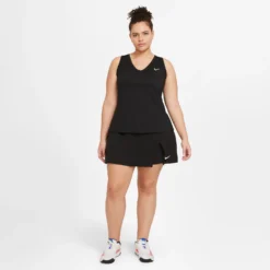 Nike Women's Dri-FIT Victory Tank (Black/White) 8 Nike Women's Dri-FIT Victory Tank (Black/White) -Sports Gear Store CV4784 010 PHSYM003 3144