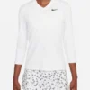 Nike Women's Court Victory Dri-Fit TOP 3/4 Sleeve (White/Black)