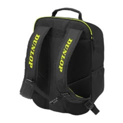 Dunlop SX Performance Backpack Racquet Bag (Black/Yellow) -Sports Gear Store DT20 10295189 SX PERFORMANCE BACKPACK BLK YLW 3