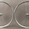 H Plus Son Archetype Polished SILVER 32h Fixed Gear Track Bike Wheelset
