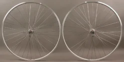 Weinmann LP18 Road Bike Wheelset 126MM 5 6 7 Speed Vintage Road Bike 32h Silver
