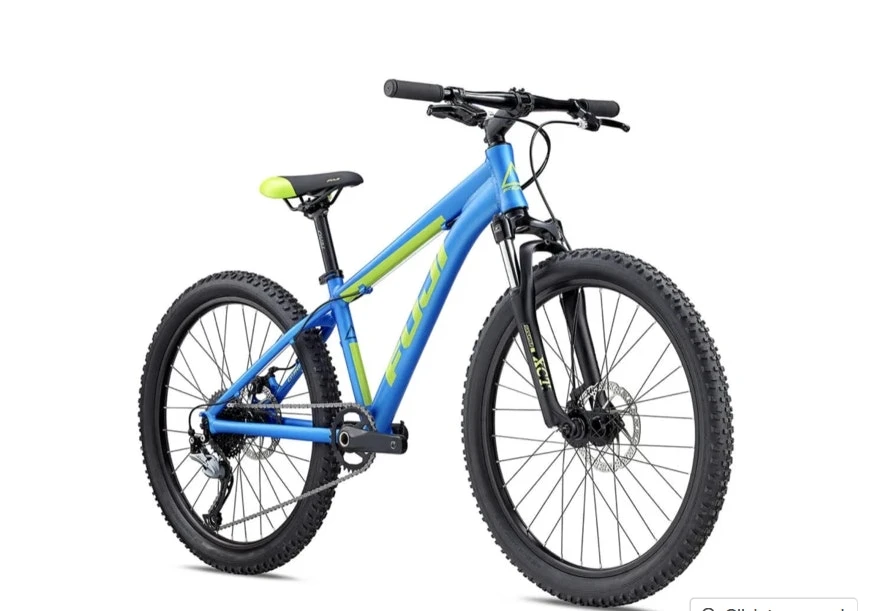 Fuji Dynamite 24 Pro Disc Kids Mountain Bike - Satin Royal Blue 2021 7 Fuji Dynamite 24 Pro Disc Kids Mountain Bike - Satin Royal Blue 2021 - Image 7