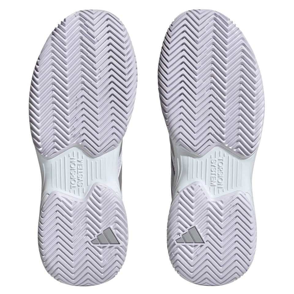 Adidas CourtJam Control Women's Tennis Shoe (White) 6 Adidas CourtJam Control Women's Tennis Shoe (White) - Image 6