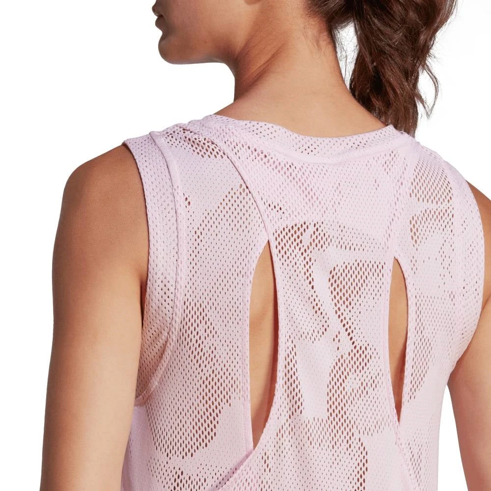 Adidas Women's Melbourne Match Tank Top (Pink) 6 Adidas Women's Melbourne Match Tank Top (Pink) - Image 6