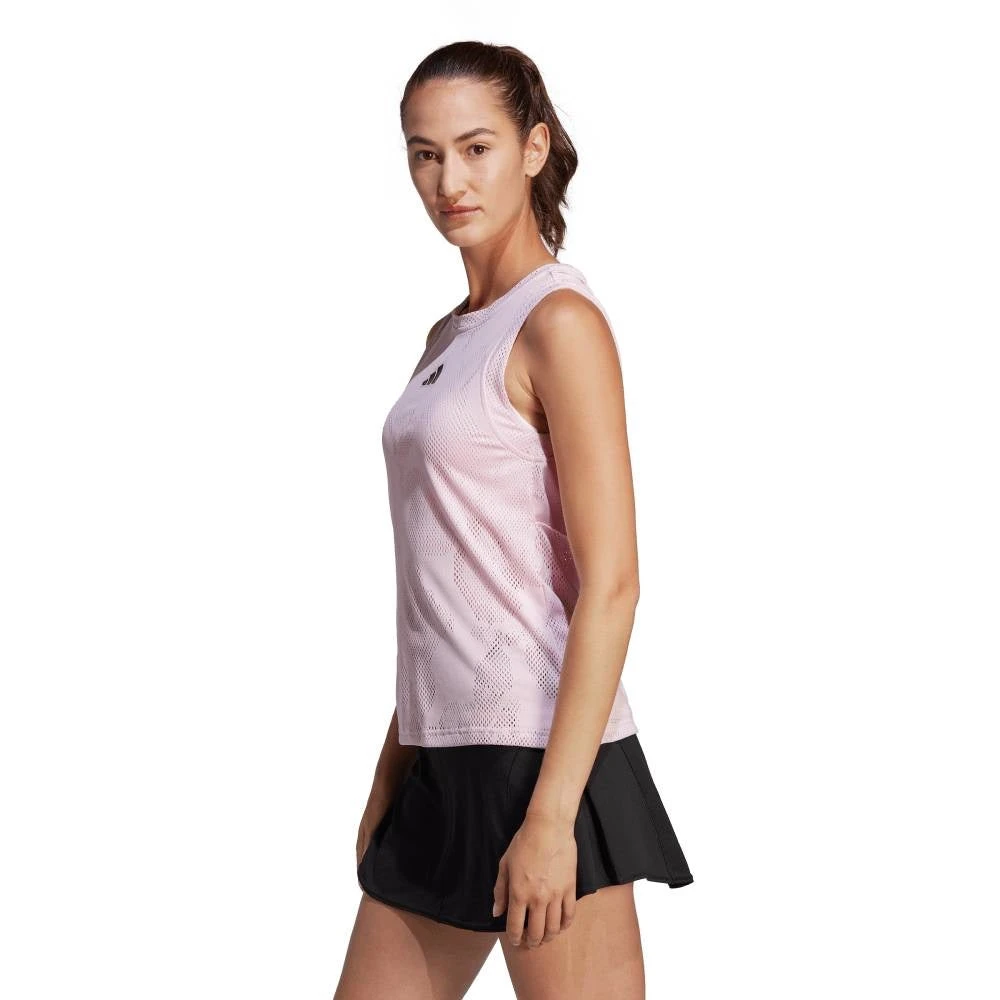 Adidas Women's Melbourne Match Tank Top (Pink) 3 Adidas Women's Melbourne Match Tank Top (Pink) - Image 3