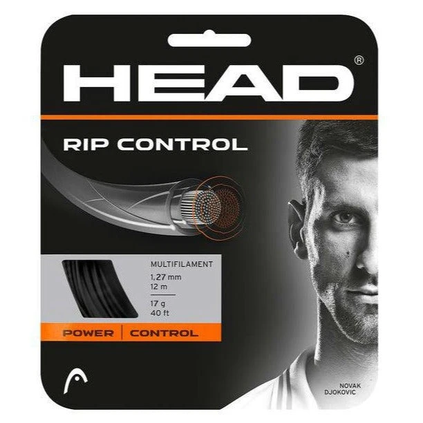 Head RIP Control 17/1.25 Tennis String (Black) 1 Head RIP Control 17/1.25 Tennis String (Black)