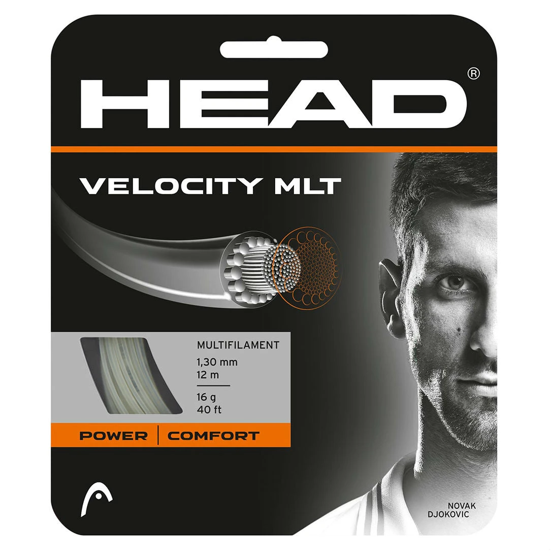 Head Velocity MLT 16/1.30 Tennis String (Natural) 1 Head Velocity MLT 16/1.30 Tennis String (Natural)