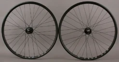 H Plus Son H + Son Archetype Black Rims Gran Compe Hubs Track Bike Fixed Gear Wheelset