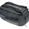 Head Gravity Duffel 6 Pack Racquet Bag (Black/Purple)