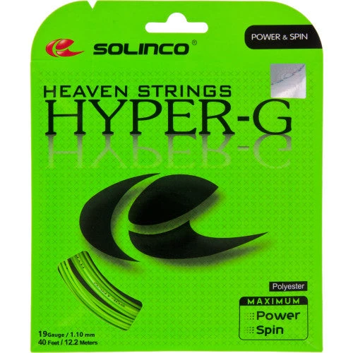 Solinco Hyper-G 19/1.10 Tennis String (Green) 1 Solinco Hyper-G 19/1.10 Tennis String (Green)