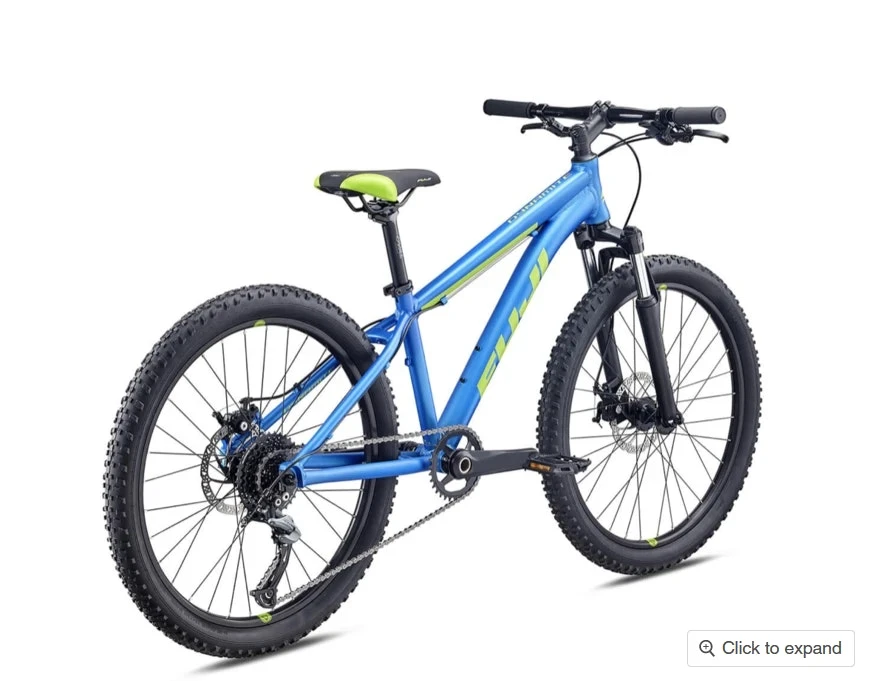 Fuji Dynamite 24 Pro Disc Kids Mountain Bike - Satin Royal Blue 2021 6 Fuji Dynamite 24 Pro Disc Kids Mountain Bike - Satin Royal Blue 2021 - Image 6