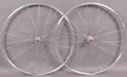 Sun Rims Sun M13 27 Inch Silver Rims 5,6,7 Speed Freewheel Hubs Wheelset