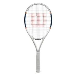 Wilson Roland Garros Triumph (White/Navy, Pre-Strung)