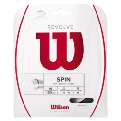 Wilson Revolve 16/1.30 Tennis String (Black)