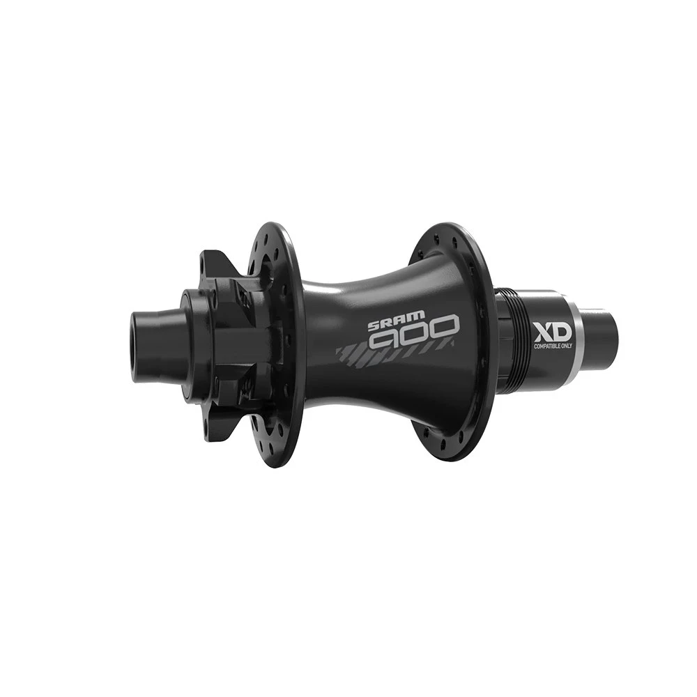 SRAM MTB Hub 900 Front 28H 6-Bolt Disc Black Boost Compatible 2022 2 SRAM MTB Hub 900 Front 28H 6-Bolt Disc Black Boost Compatible 2022 - Image 2
