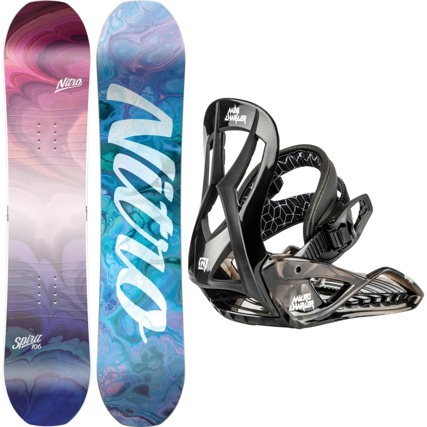 Nitro Spirit Kid's 2023 + Nitro Charger Micro 2023 - Girl's Package 1 Nitro Spirit Kid's 2023 + Nitro Charger Micro 2023 - Girl's Package