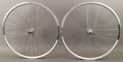 Alexrims Alex Rims DA22 Silver Fixed Gear Track Bike Wheels 32h SingleSpeed Formula Hubs