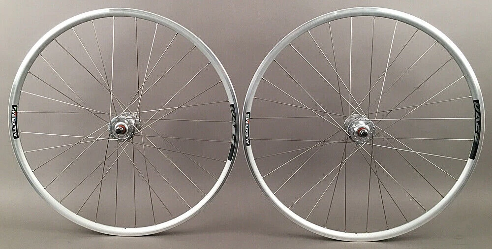 Alexrims Alex Rims DA22 Silver Fixed Gear Track Bike Wheels 32h SingleSpeed Formula Hubs 1 Alexrims Alex Rims DA22 Silver Fixed Gear Track Bike Wheels 32h SingleSpeed Formula Hubs