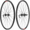 Quality Wheels Sta-Tru 26" Black Mountain Bike Wheels Formula Hubs Rim Brake Quick Release