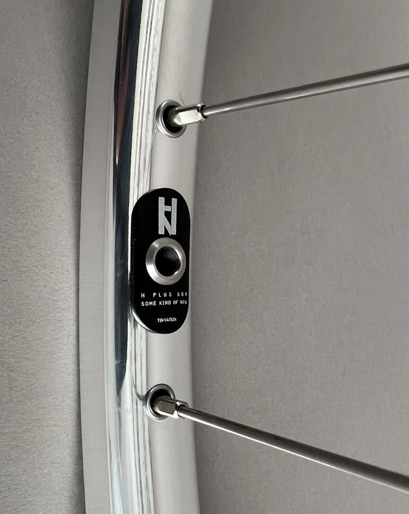 H Plus Son H + PLUS SON TB14 Silver MICHE Track Hubs Fixed Gear Wheels Wheelset FX/FX 32H 3 H Plus Son H + PLUS SON TB14 Silver MICHE Track Hubs Fixed Gear Wheels Wheelset FX/FX 32H - Image 3