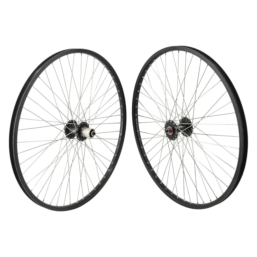 Sun Rims Sun CR18 26" MTB Mountain Bike Wheels Wheelset 48h Black 100-135mm Quick Release 1 Sun Rims Sun CR18 26" MTB Mountain Bike Wheels Wheelset 48h Black 100-135mm Quick Release