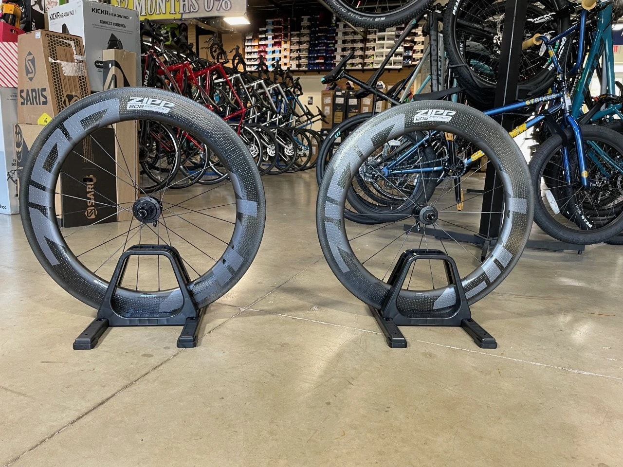 Zipp 808 Firecrest Carbon Tubeless Rim Brake Wheelset SRAM 10/11sp 1 Zipp 808 Firecrest Carbon Tubeless Rim Brake Wheelset SRAM 10/11sp