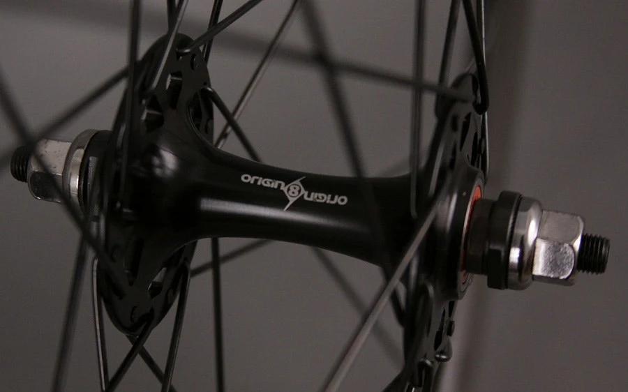 H Plus Son H Plus + Son SL42 Black Singlespeed Track Fixed Gear Bike Wheelset Wheels Fx/fx 6 H Plus Son H Plus + Son SL42 Black Singlespeed Track Fixed Gear Bike Wheelset Wheels Fx/fx - Image 6