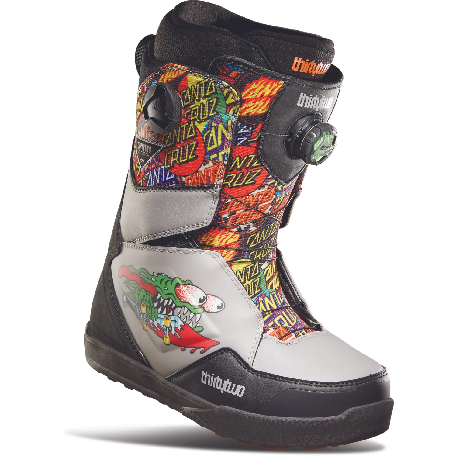 Thirtytwo Lashed Double Boa Santa Cruz 2023 - Men's Snowboard Boots 2 Thirtytwo Lashed Double Boa Santa Cruz 2023 - Men's Snowboard Boots - Image 2