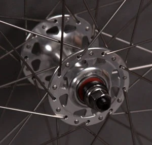 Sun Rims Sun M13 Silver Track Bike Fixed Gear Singlespeed Wheels Wheelset 36h DT Spokes 3 Sun Rims Sun M13 Silver Track Bike Fixed Gear Singlespeed Wheels Wheelset 36h DT Spokes - Image 3