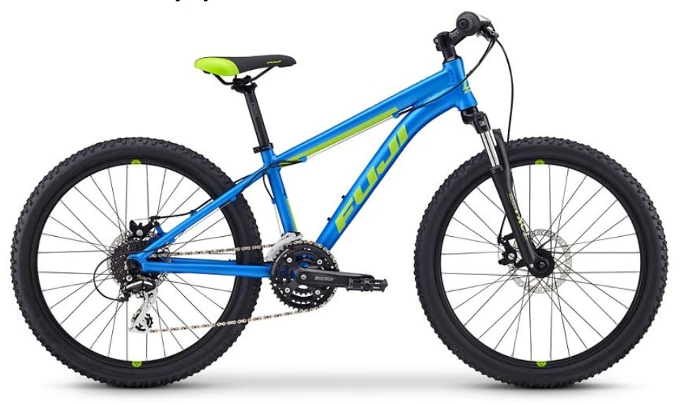 Fuji Dynamite 24 Pro Disc Kids Mountain Bike - Satin Royal Blue 2021 5 Fuji Dynamite 24 Pro Disc Kids Mountain Bike - Satin Royal Blue 2021 - Image 5