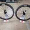 Zipp 404 Firecrest Tubeless Rim Brake Wheel Set.